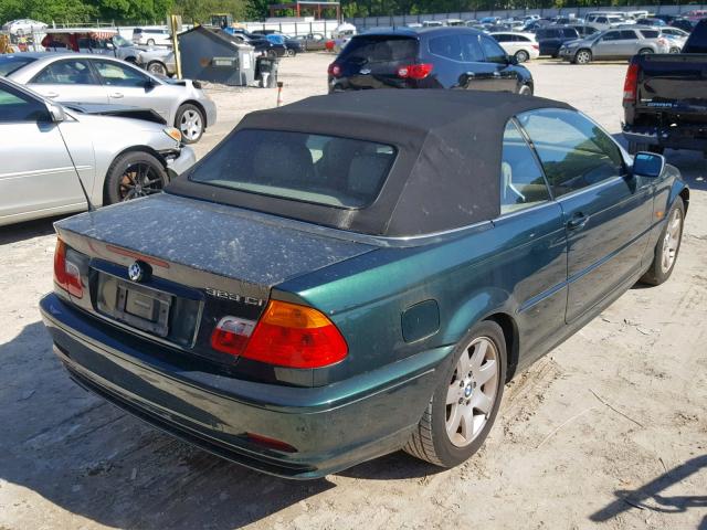 WBABR3347YEG01774 - 2000 BMW 323 CI GREEN photo 4