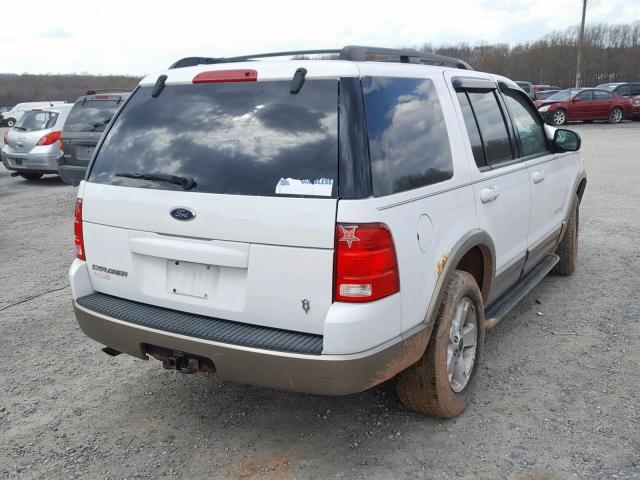 1FMDU74W24UC01101 - 2004 FORD EXPLORER E WHITE photo 4