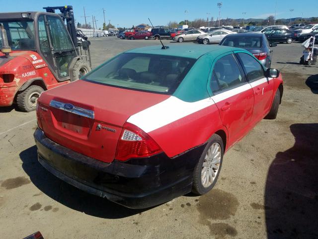 3FADP0L3XAR135559 - 2010 FORD FUSION HYBRID  photo 4