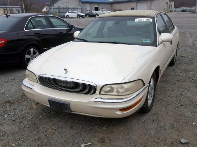 1G4CW54K014178341 - 2001 BUICK PARK AVENU CREAM photo 2