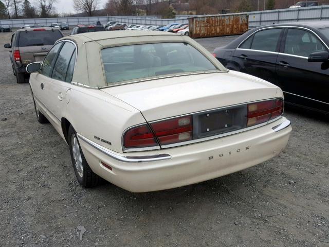 1G4CW54K014178341 - 2001 BUICK PARK AVENU CREAM photo 3