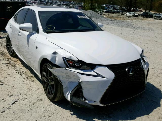 JTHBA1D20J5073508 - 2018 LEXUS IS 300 WHITE photo 1