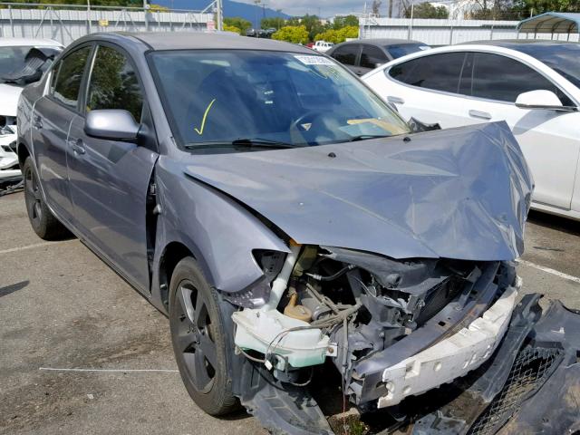 JM1BK12G761532898 - 2006 MAZDA 3 I GRAY photo 1