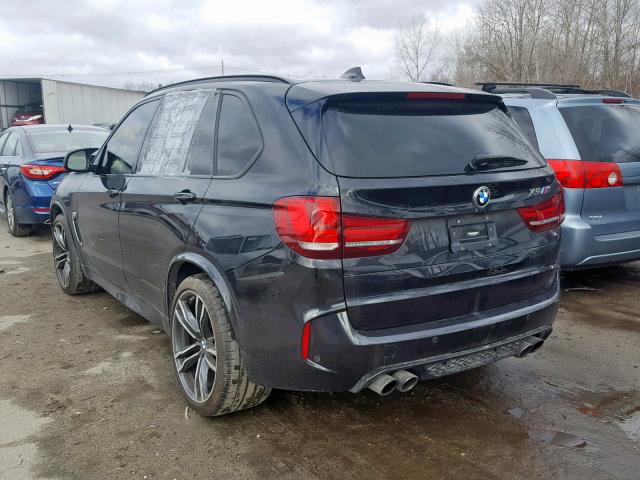 5YMKT6C5XH0R79572 - 2017 BMW X5 M BLACK photo 3