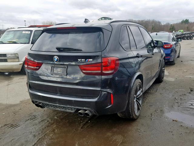 5YMKT6C5XH0R79572 - 2017 BMW X5 M BLACK photo 4