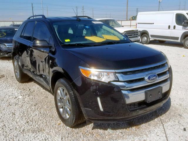 2FMDK3JC5DBC66099 - 2013 FORD EDGE SEL BLACK photo 1