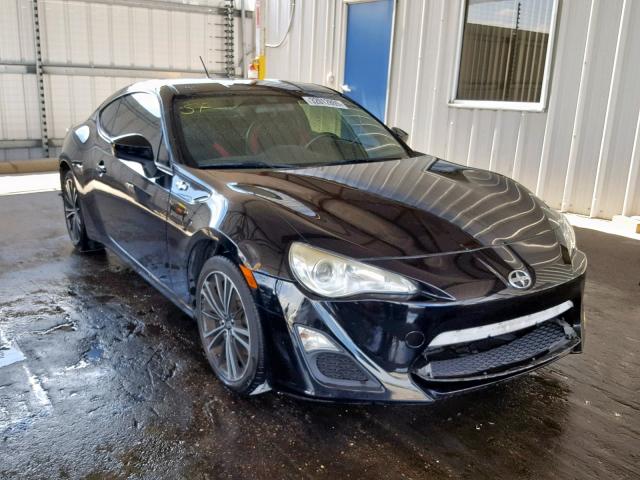JF1ZNAA10D1700483 - 2013 TOYOTA SCION FR-S BLACK photo 1