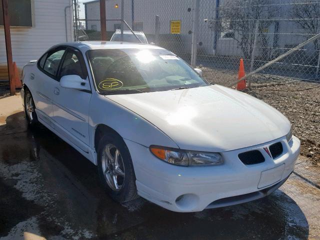 1G2WP52K81F246122 - 2001 PONTIAC GRAND PRIX WHITE photo 1