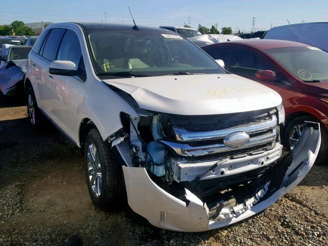 2FMDK4KC6BBB48449 - 2011 FORD EDGE LIMIT WHITE photo 1