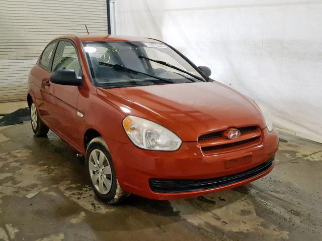 KMHCM36C09U133668 - 2009 HYUNDAI ACCENT GS RED photo 1