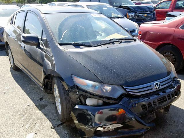 JHMZE2H74AS012629 - 2010 HONDA INSIGHT BLACK photo 1