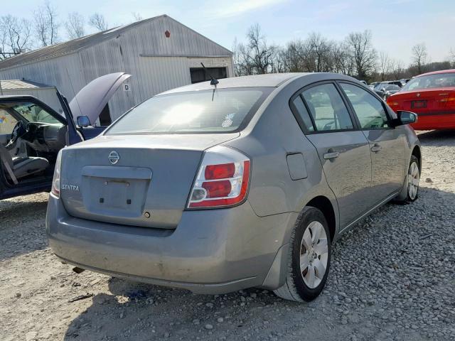 3N1AB61E28L646542 - 2008 NISSAN SENTRA 2.0 GRAY photo 4