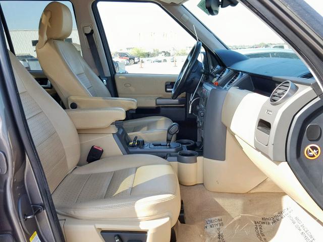 SALAD25426A393298 - 2006 LAND ROVER LR3 SE GRAY photo 5