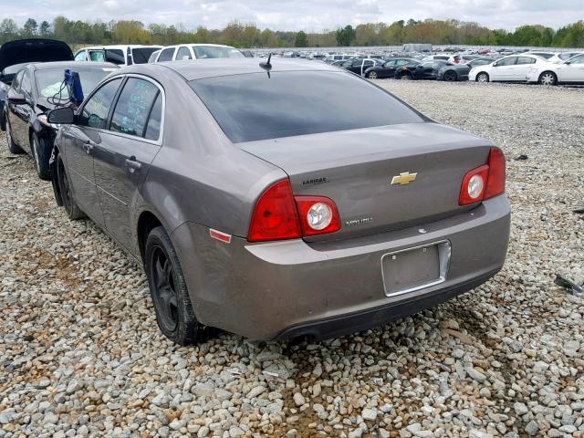 1G1ZB5EB5AF264878 - 2010 CHEVROLET MALIBU LS TAN photo 3