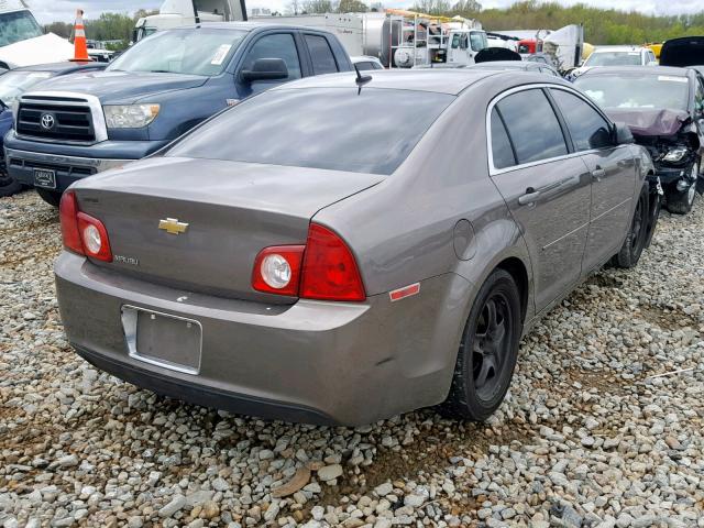1G1ZB5EB5AF264878 - 2010 CHEVROLET MALIBU LS TAN photo 4