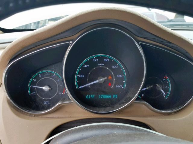 1G1ZB5EB5AF264878 - 2010 CHEVROLET MALIBU LS TAN photo 8