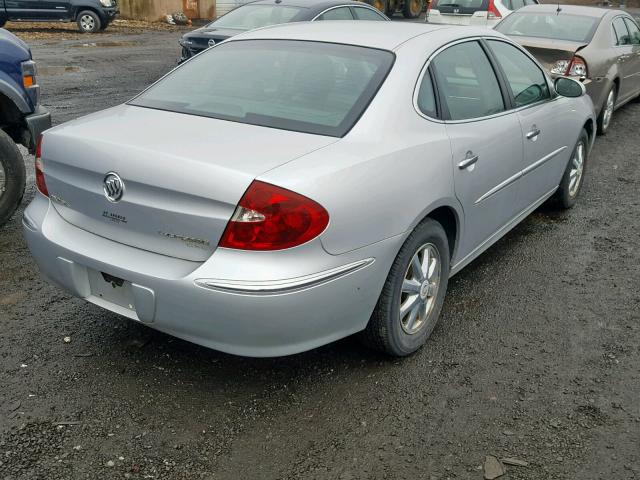 2G4WD532251194045 - 2005 BUICK LACROSSE C SILVER photo 4