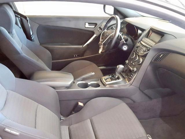 KMHHT6KDXDU113171 - 2013 HYUNDAI GENESIS CO BLACK photo 5