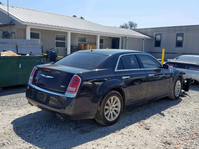 2C3CA5CG1BH546910 - 2011 CHRYSLER 300 LIMITE BLACK photo 4