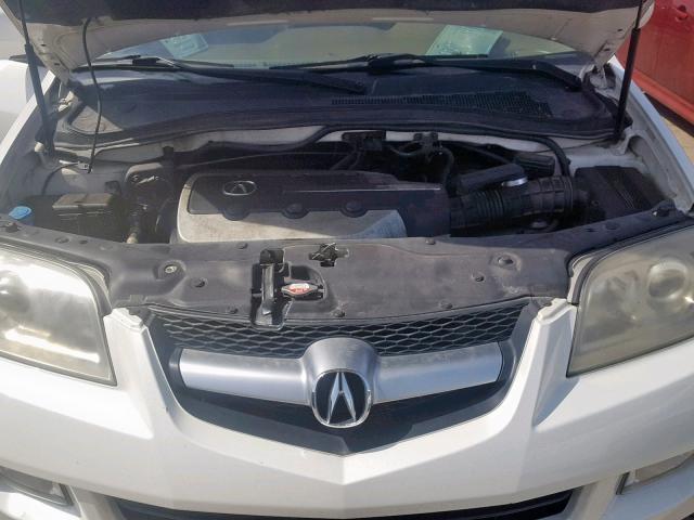 2HNYD18914H507940 - 2004 ACURA MDX TOURIN WHITE photo 7