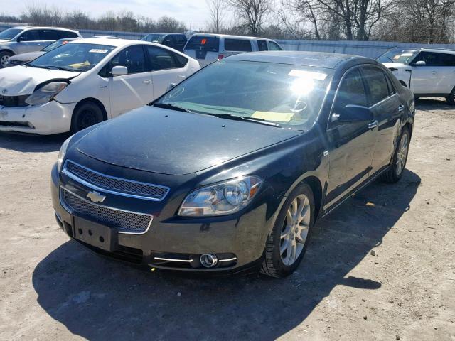 1G1ZK577984274196 - 2008 CHEVROLET MALIBU LTZ შავი ფოტო 2