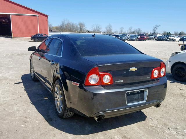 1G1ZK577984274196 - 2008 CHEVROLET MALIBU LTZ შავი ფოტო 3