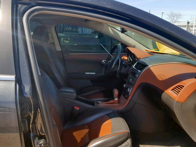 1G1ZK577984274196 - 2008 CHEVROLET MALIBU LTZ შავი ფოტო 5