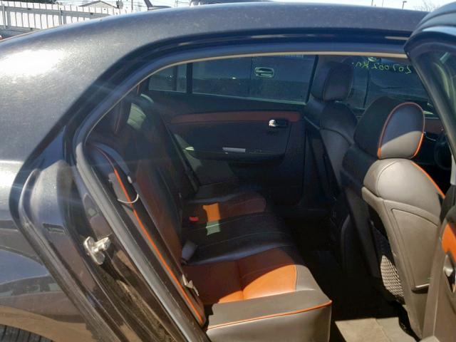 1G1ZK577984274196 - 2008 CHEVROLET MALIBU LTZ შავი ფოტო 6