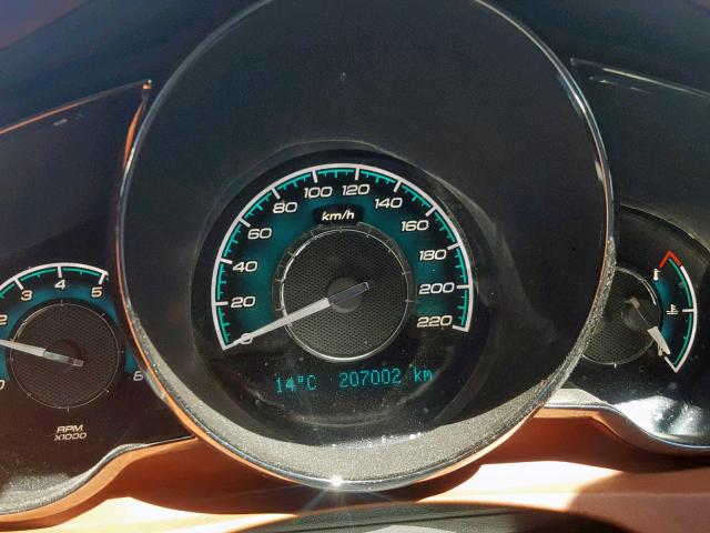 1G1ZK577984274196 - 2008 CHEVROLET MALIBU LTZ შავი ფოტო 8