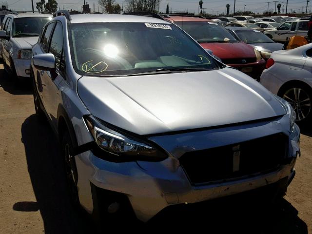 JF2GTABC2JH223647 - 2018 SUBARU CROSSTREK SILVER photo 1