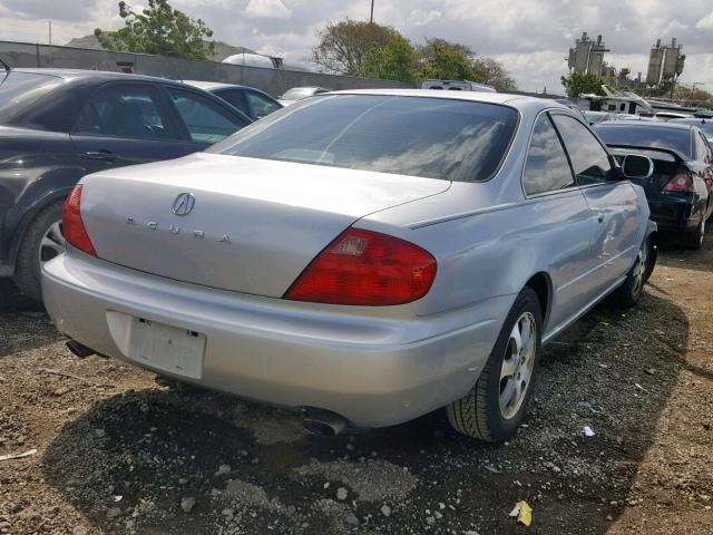 19UYA42431A008906 - 2001 ACURA 3.2CL SILVER photo 4