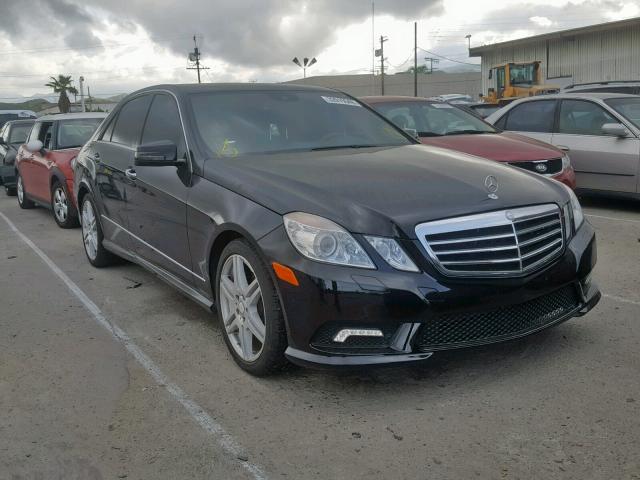 WDDHF5GB9AA141141 - 2010 MERCEDES-BENZ E 350 BLACK photo 1