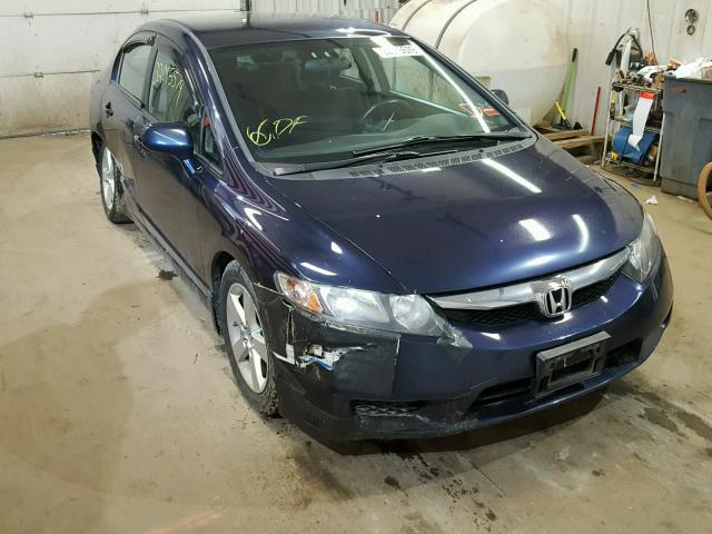 2HGFA1E65BH519510 - 2011 HONDA CIVIC LX-S BLUE photo 1