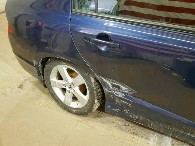 2HGFA1E65BH519510 - 2011 HONDA CIVIC LX-S BLUE photo 9