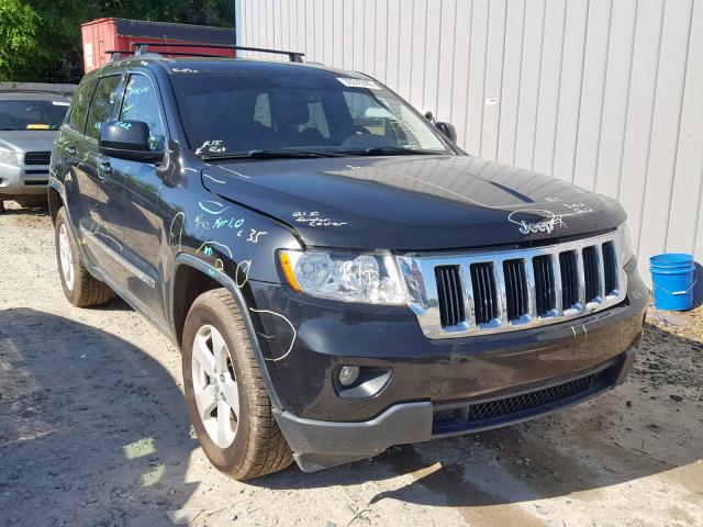 1J4RR4GG3BC538517 - 2011 JEEP GRAND CHER BLACK photo 1