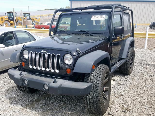 1J4AA2D14AL154530 - 2010 JEEP WRANGLER S BLACK photo 2