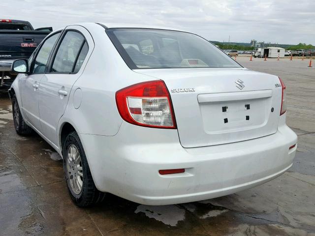 JS2YC5A37C6302926 - 2012 SUZUKI SX4 LE WHITE photo 3