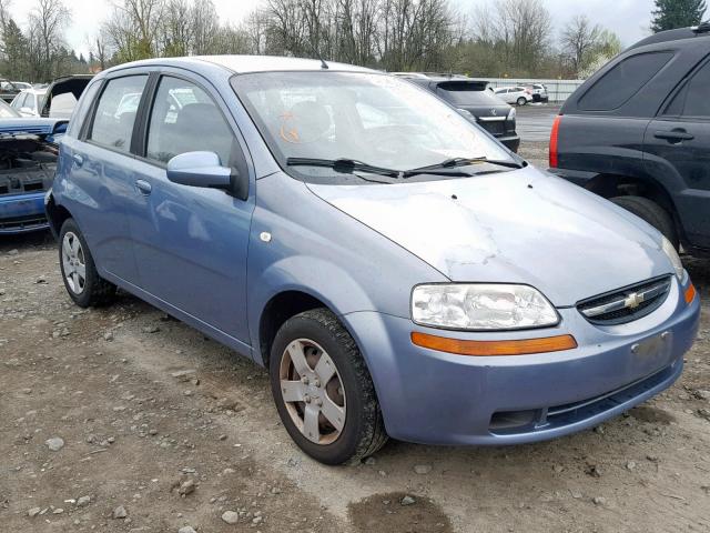 KL1TD66628B045030 - 2008 CHEVROLET AVEO BASE Mavi foto 1