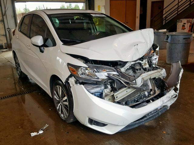 3HGGK5H82FM774161 - 2015 HONDA FIT EX WHITE photo 1