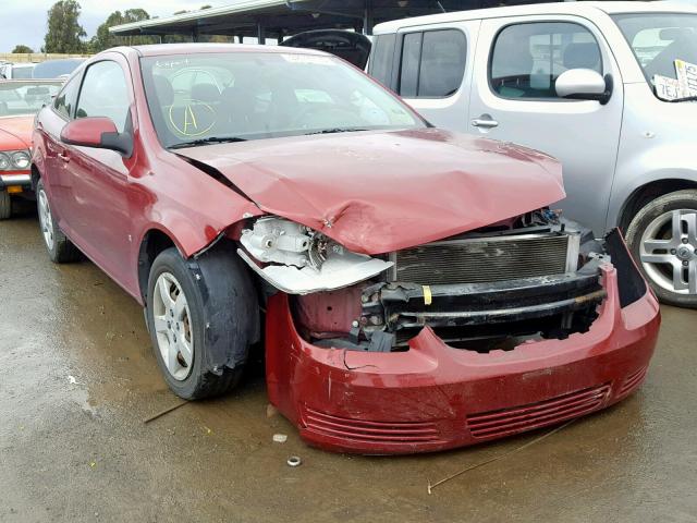 1G2AS18H497129396 - 2009 PONTIAC G5 RED photo 1