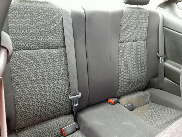 1G2AS18H497129396 - 2009 PONTIAC G5 RED photo 6
