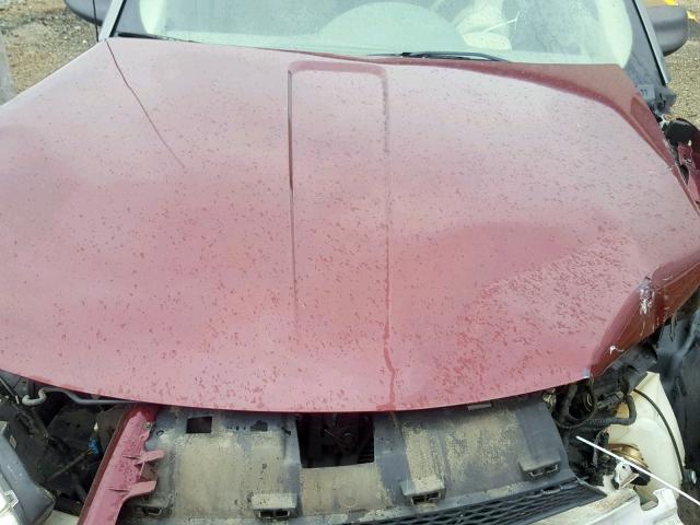 1G8AJ52F83Z124771 - 2003 SATURN ION LEVEL BURGUNDY photo 7