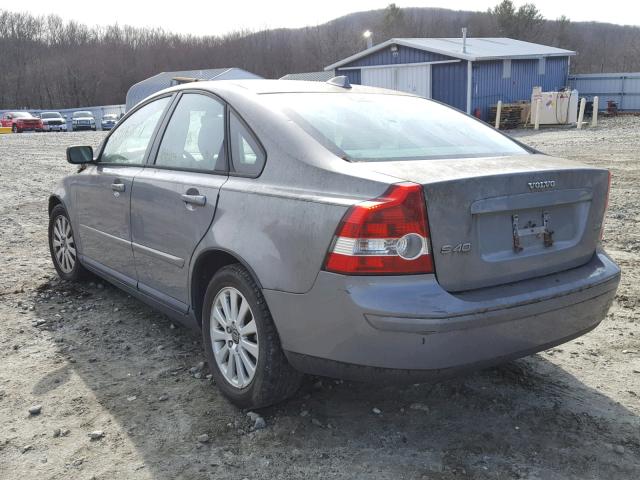 YV1MS390552119426 - 2005 VOLVO S40 2.4I GRAY photo 3