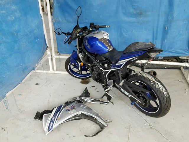 MH3RH06Y8GK010367 - 2016 YAMAHA YZFR3 BLUE photo 3