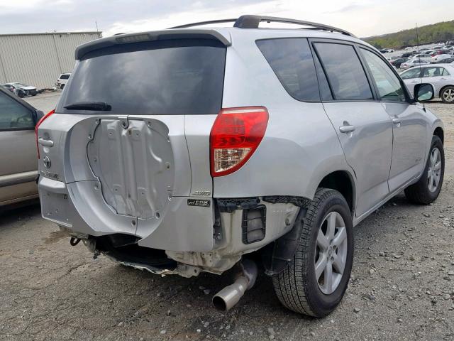 JTMBD31V965049606 - 2006 TOYOTA RAV4 LIMIT SILVER photo 4