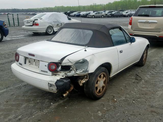 JM1NA3511P1419324 - 1993 MAZDA MX-5 MIATA WHITE photo 4