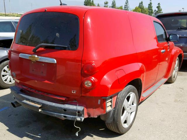 3GCDA25P07S631995 - 2007 CHEVROLET HHR PANEL RED photo 4