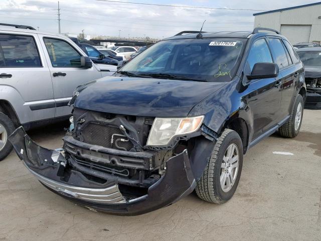 2FMDK49C77BB29678 - 2007 FORD EDGE SEL P BLACK photo 2