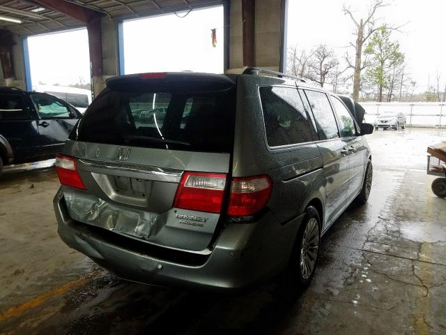 5FNRL38875B058240 - 2005 HONDA ODYSSEY TOURING  photo 4