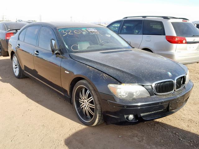 WBAHN83568DT86614 - 2008 BMW 750 LI BLACK photo 1